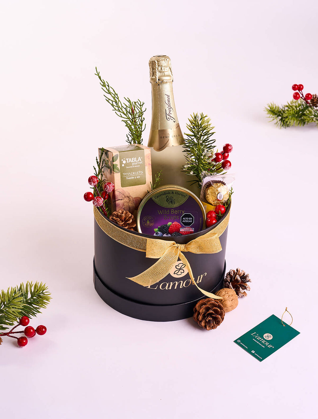 Box de Navidad: Cava Freixenet Carta Nevada Semi Seco