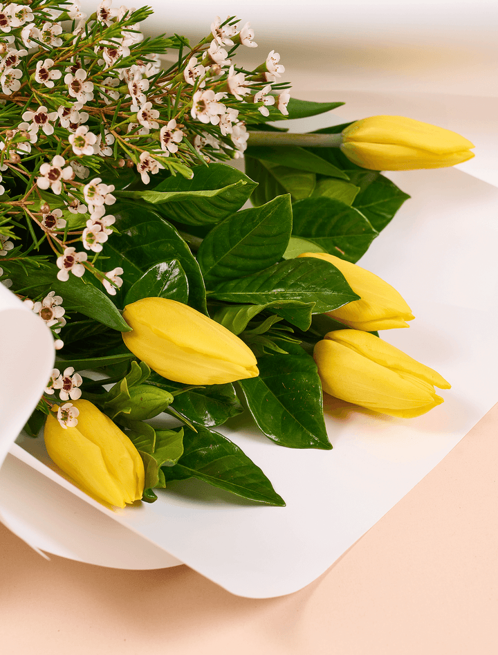 Ramo de Tulipanes Amarillos