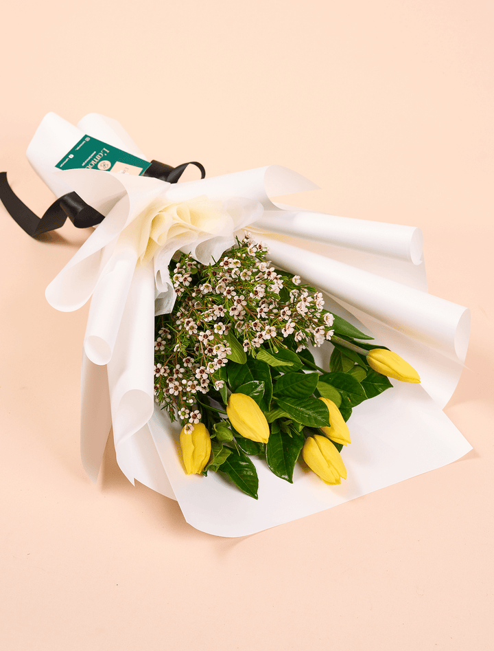 Ramo de Tulipanes Amarillos