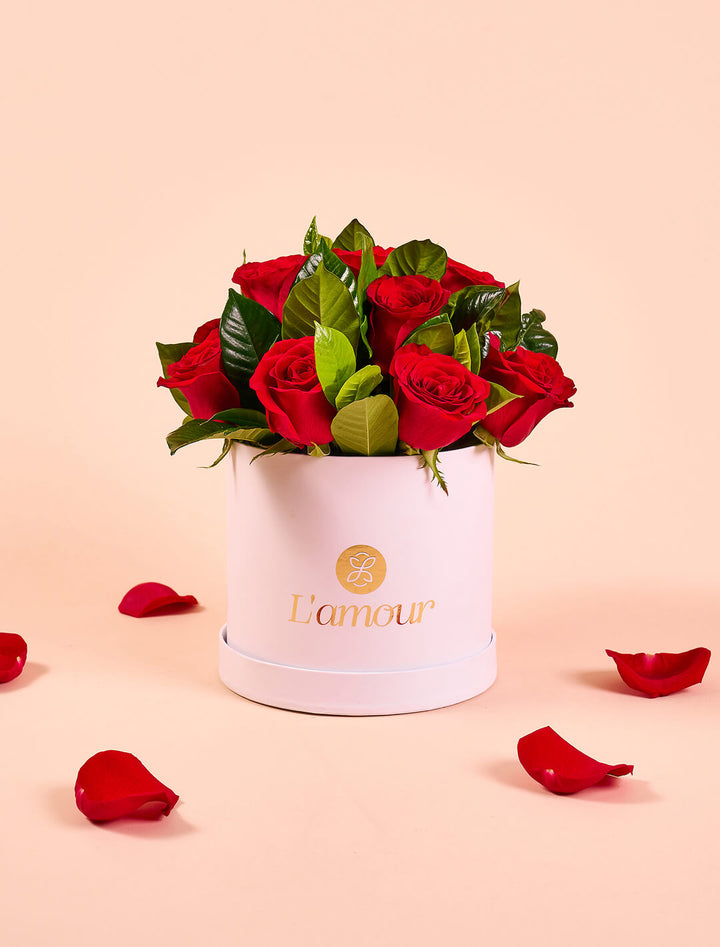 Box de rosas: San Valentín