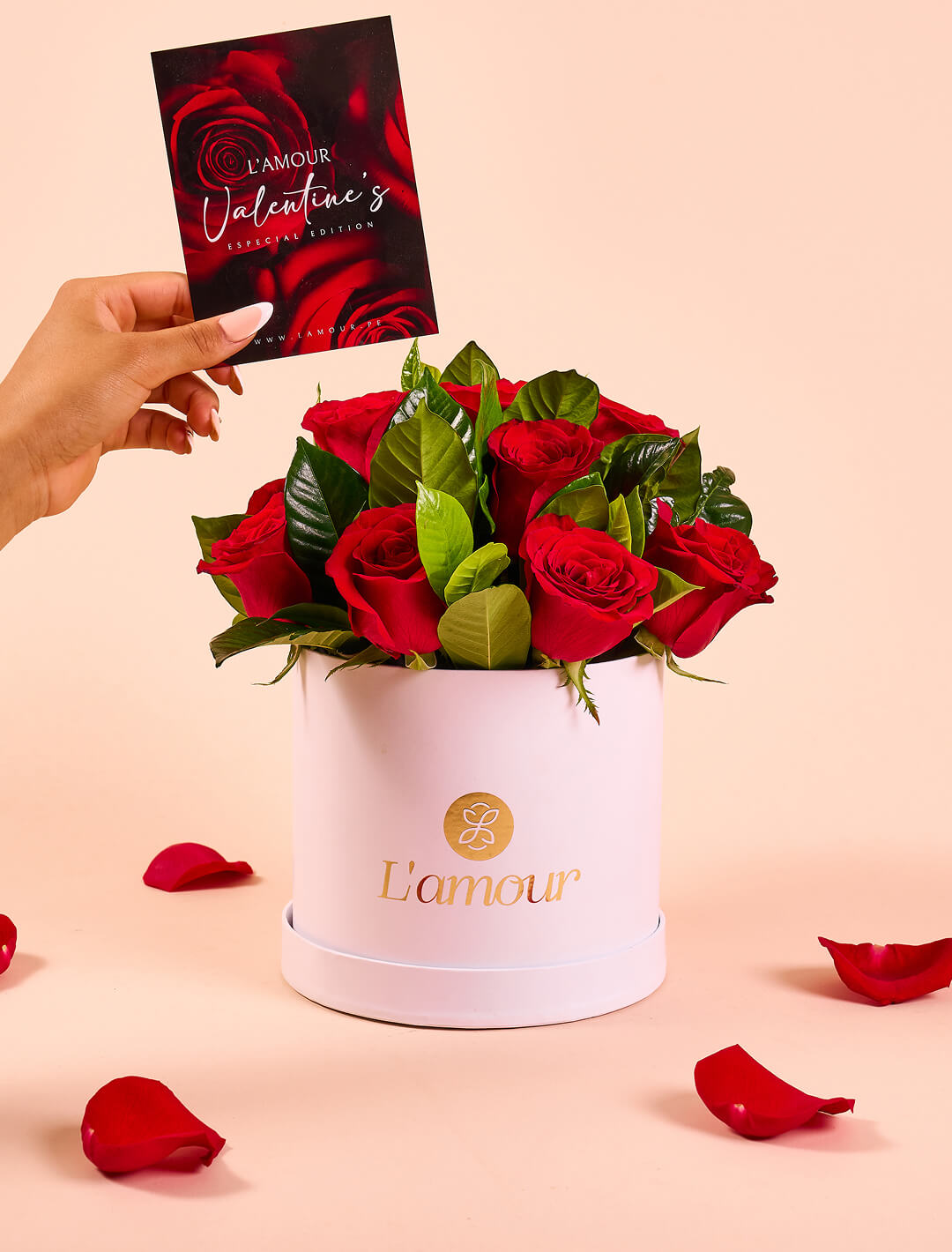 Box de rosas: San Valentín