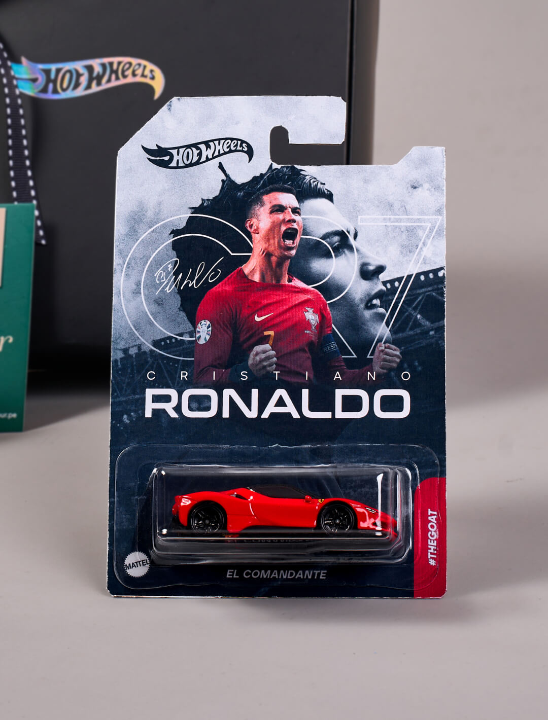 Box de Regalo carrito Hot Wheels: CR7 Portugal