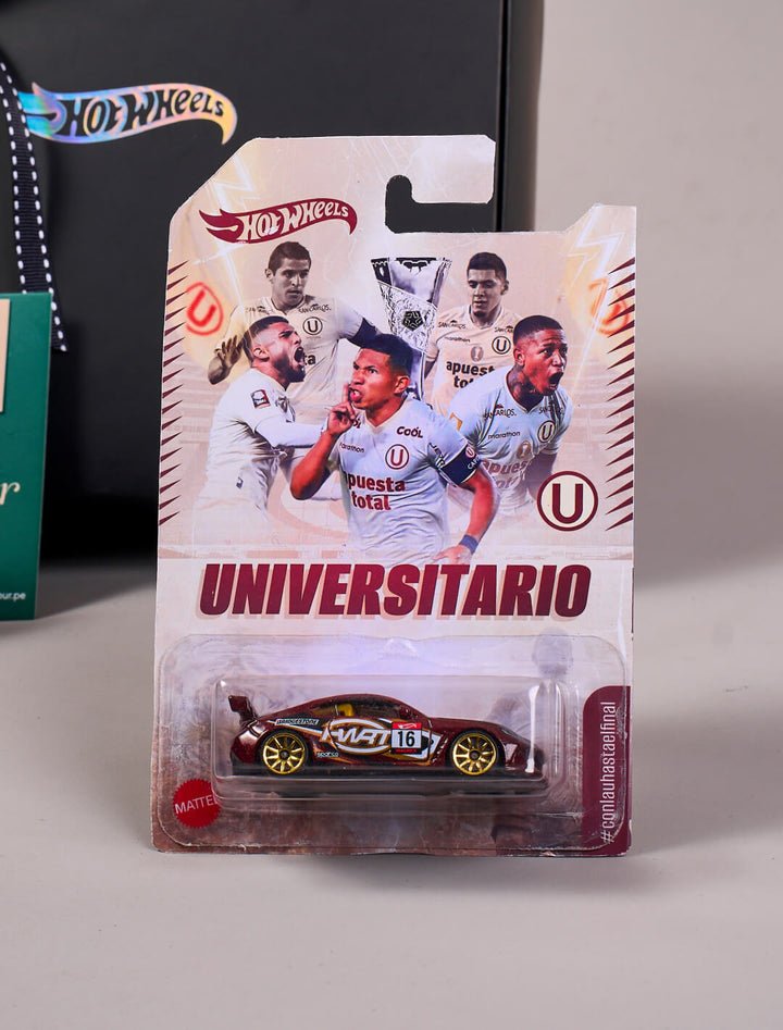 Box de Regalo carrito Hot Wheels: Universitario