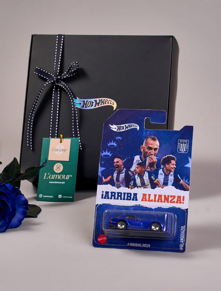 Box de Regalo carrito Hot Wheels: Alianza Lima