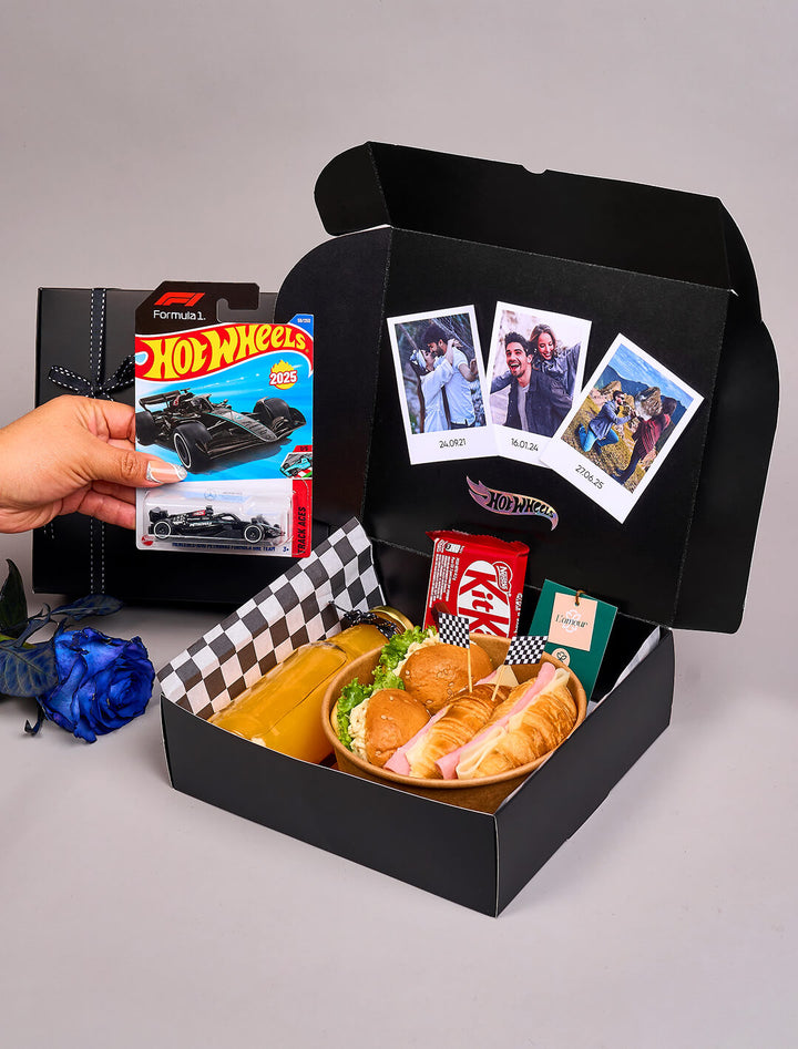 Box Desayuno Hot Wheels