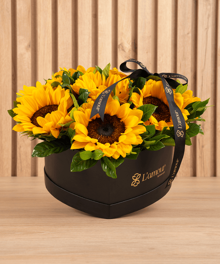 Box de Girasoles Yellow Love