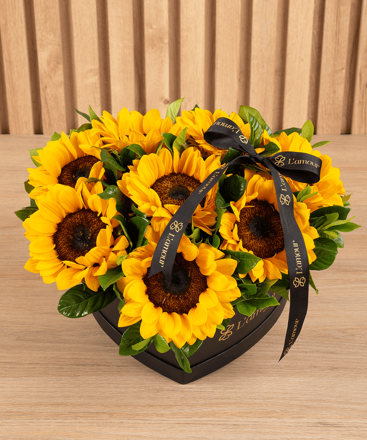 Box de Girasoles Yellow Love